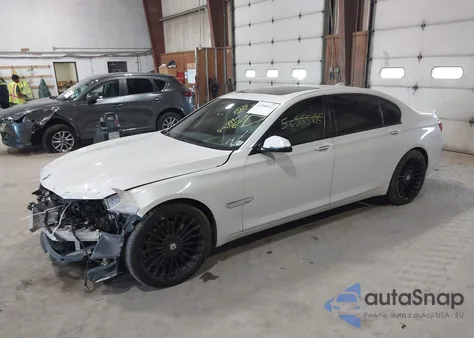 2013 BMW 750Li z USA, uszkodzony, nr VIN WBAYE8C5XDDS15973